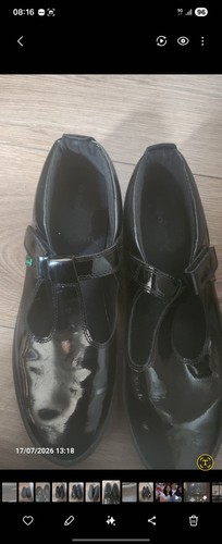 Kickers kick bar leather - kickers, t-bar,