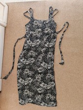 BHS Black & White Floral