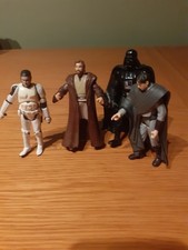 4 Old Retro Starwars Action