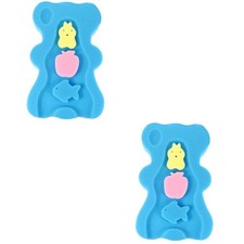 2pcs Baby Bath Sponge Support