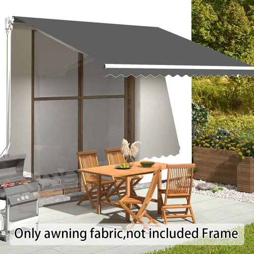 Garden patio manual awning - garden,