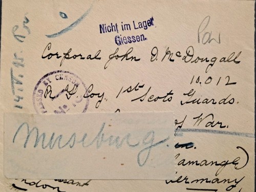 Ww1 british pow mcdougall - british,