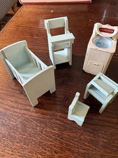 Vintage Dolls House Wooden