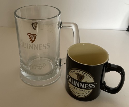 Guinness tankard and mug - and,