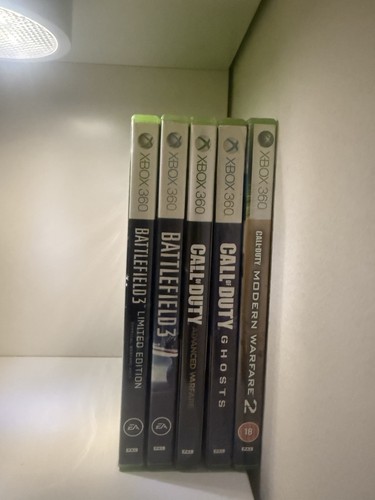 Xbox 360 cod battlefield - xbox,