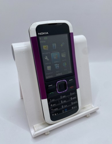 Nokia 5000d white purple - white,