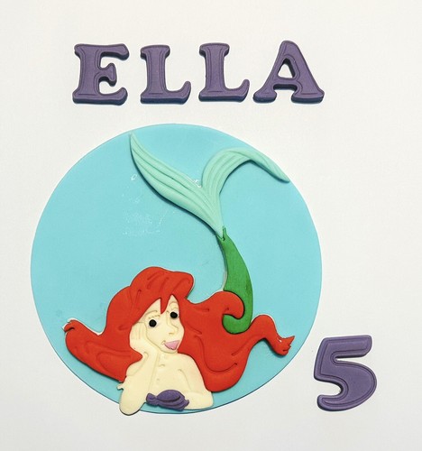 Edible fondant ariel body - fondant,