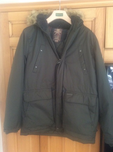 New mens green ringspun - new,