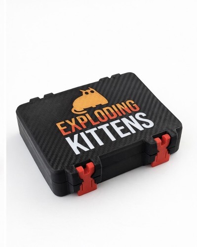 Printed exploding kittens - 3d,