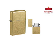Zippo Street Brass Regular