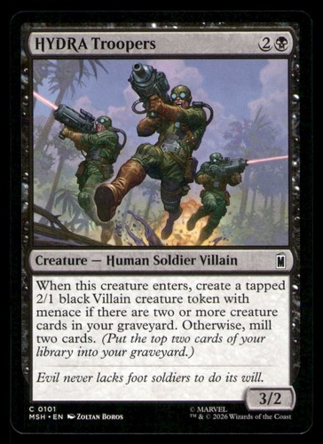 Hydra troopers marvel super - troopers,