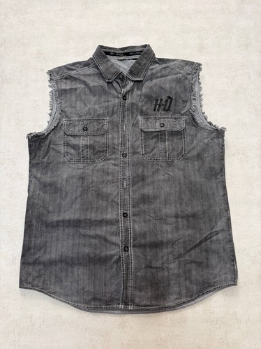 Harley davidson gray pinstripe - gray,