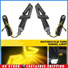 Pair Indicator 12v LED Turn Signal Light Blinker Motorcycle Pit Dirt Quad Bike