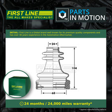 CV Joint Boot fits RENAULT