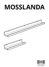 IKEA MOSSLANDA Picture Ledge