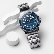 904L Steel Bracelet 9/5/3 Beads for Omega Seamaster/Speedmaster 18-22mm