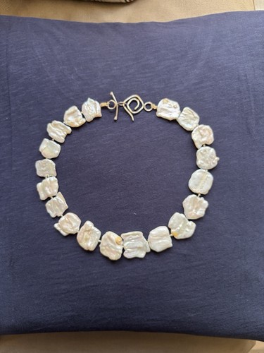 Natural baroque keshi pearl - baroque,