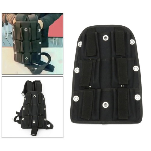 Nylon diving backplate harness - diving,