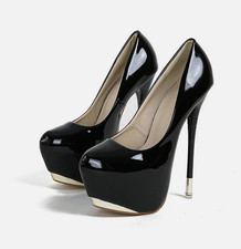 Womens Super High Slim Heels