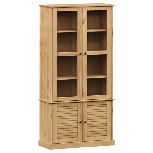 Glass display cabinet wooden - display,