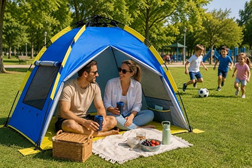Portable beach tent person - beach,