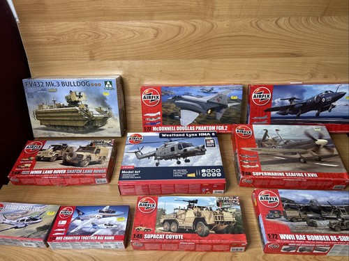 Model kit collection - model, x