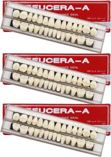 84pcs fake teeth resin denture - 84pcs,