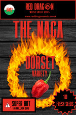 The Naga (Dorset Variety) Chilli Seeds – 10 Fresh Super Hot Pepper – UK