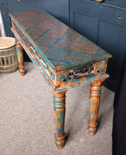 Hardwood indian teal blue - hardwood,