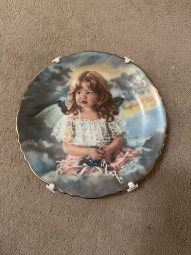 Vintage angel sharing - angel,