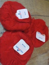Vintage Pingouin Red Mohair