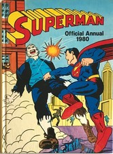 SUPERMAN ANNUAL 1980 1st UK Egmont hardback Rare Superhero Collectable DC Comics