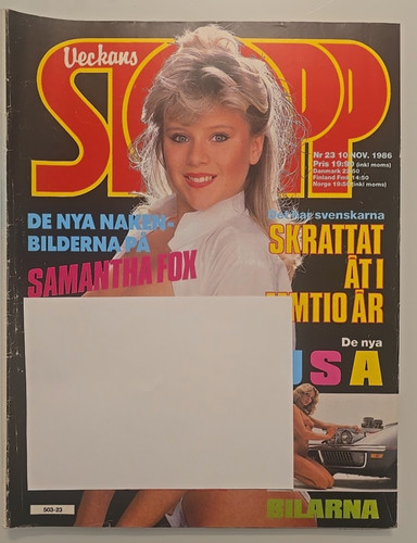 Samantha fox very rare - fox, a