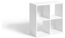 4 Cube Storage Unit White