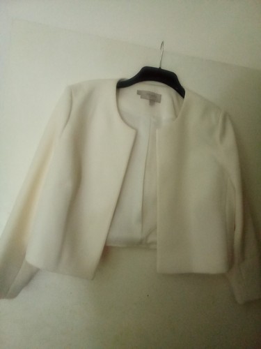 Hobbs ladies white bolero