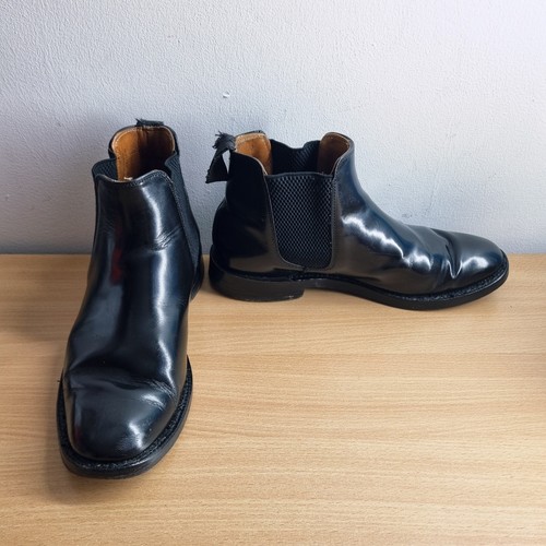 Men loake leather - leather, chelsea