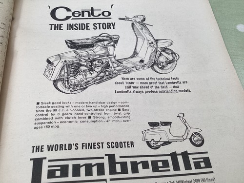 Lambretta cento scooter 1964 - ,