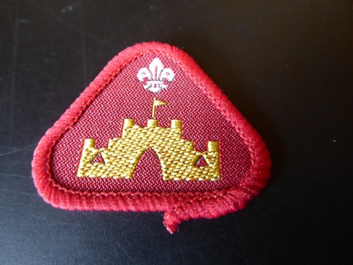 Old scouting badges - old,