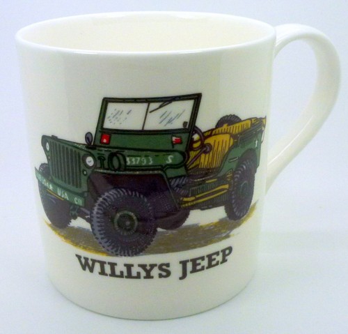 Military vehicles bone china - ,