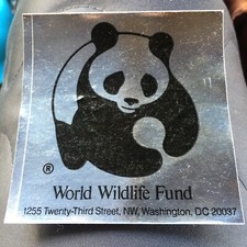 World Wildlife Fund Sticker