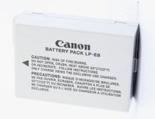 Genuine Canon LP-E8 Battery
