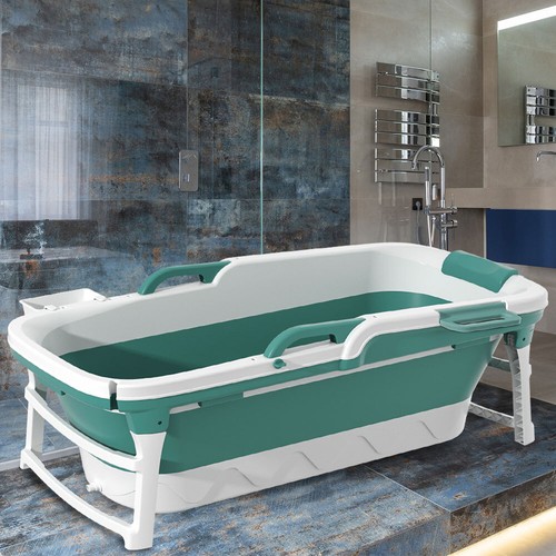 5ft green white - bath, adult