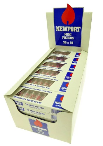 Newport mini filters tips - newport,
