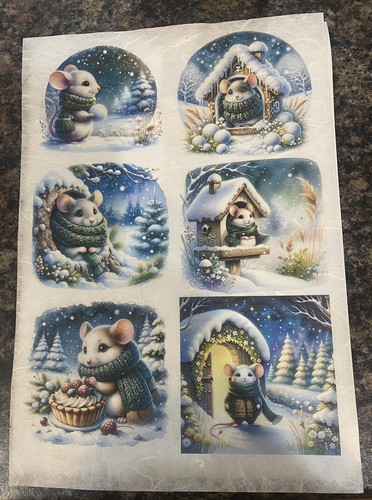 Rice paper for - paper, decoupage
