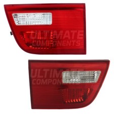 BMW X5 E53 2004-2006 Rear Inner Boot Tail Lights Lamps Pair Drivers & Passenger