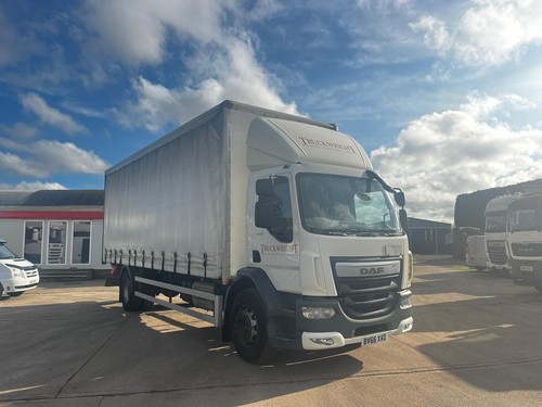 Daf lf250 curtainsider - 18, t