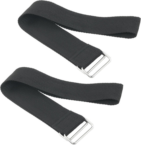 2pcs black pulling belts full - black,