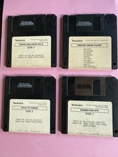Technics GA3 Style And Registration Disks. Four Discs. 100s of New Styles & Regs