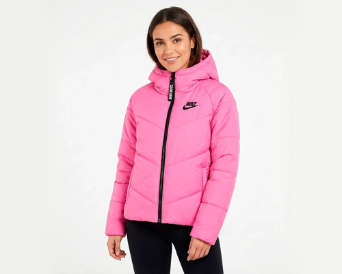 Nike pink ladies hooded - nike,