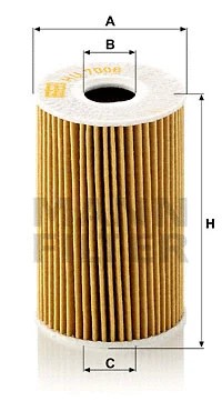 Oil filter fits passat - filter, b7